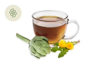 Tisana per Fegato grasso: depura il fegato e favorisce la digestione con carciofo e tarassaco